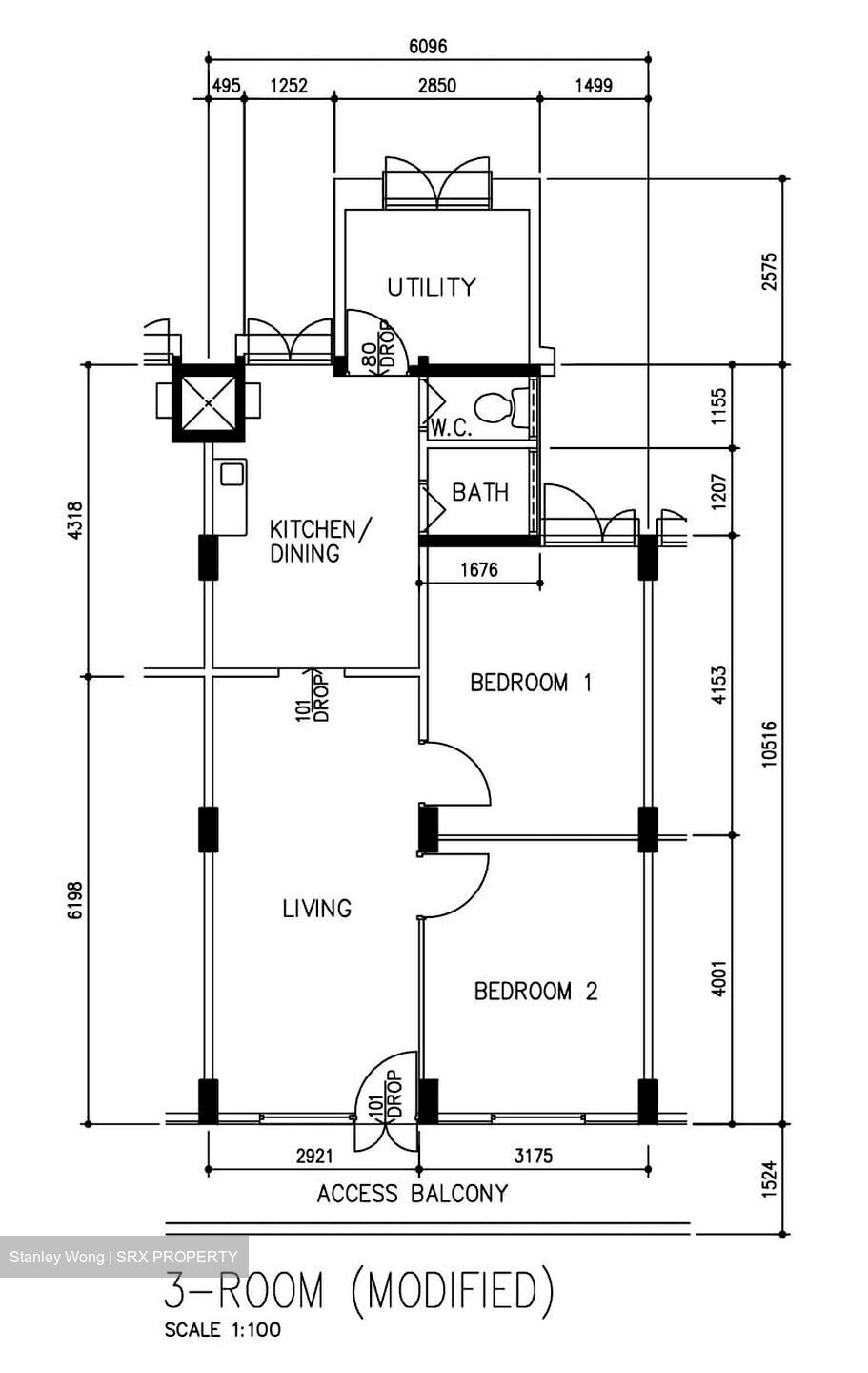 Blk 28 New Upper Changi Road (Bedok), HDB 3 Rooms #595077321